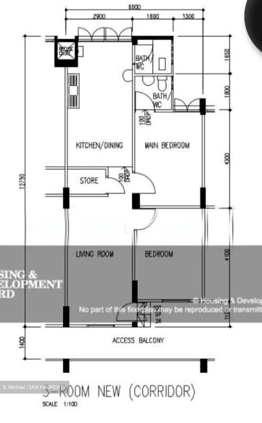 Blk 242 Gombak View (Bukit Batok), HDB 3 Rooms #615288931